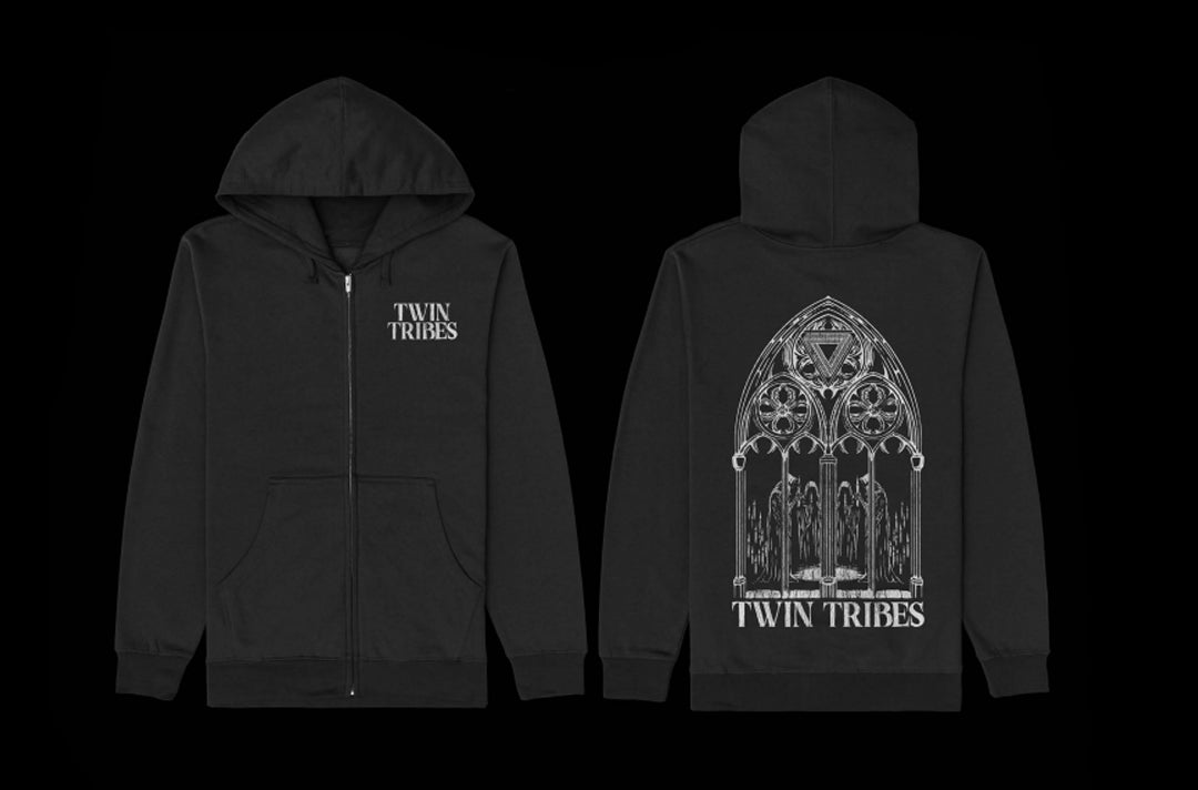 "Cathedral" zip-up