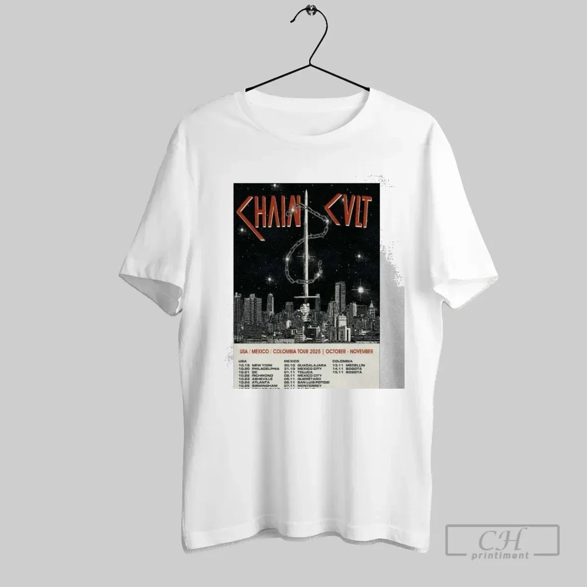 Chain Cult Mexico Colombia Oct Nov 2025
