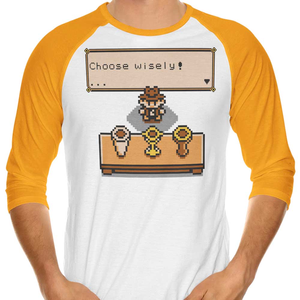 Choose Your Grail - 3/4 Sleeve Raglan