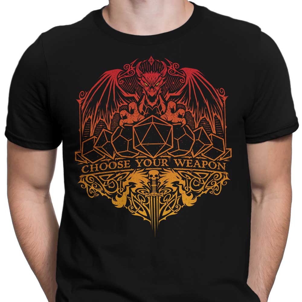 Choose Your Weapon - Men's Apparel