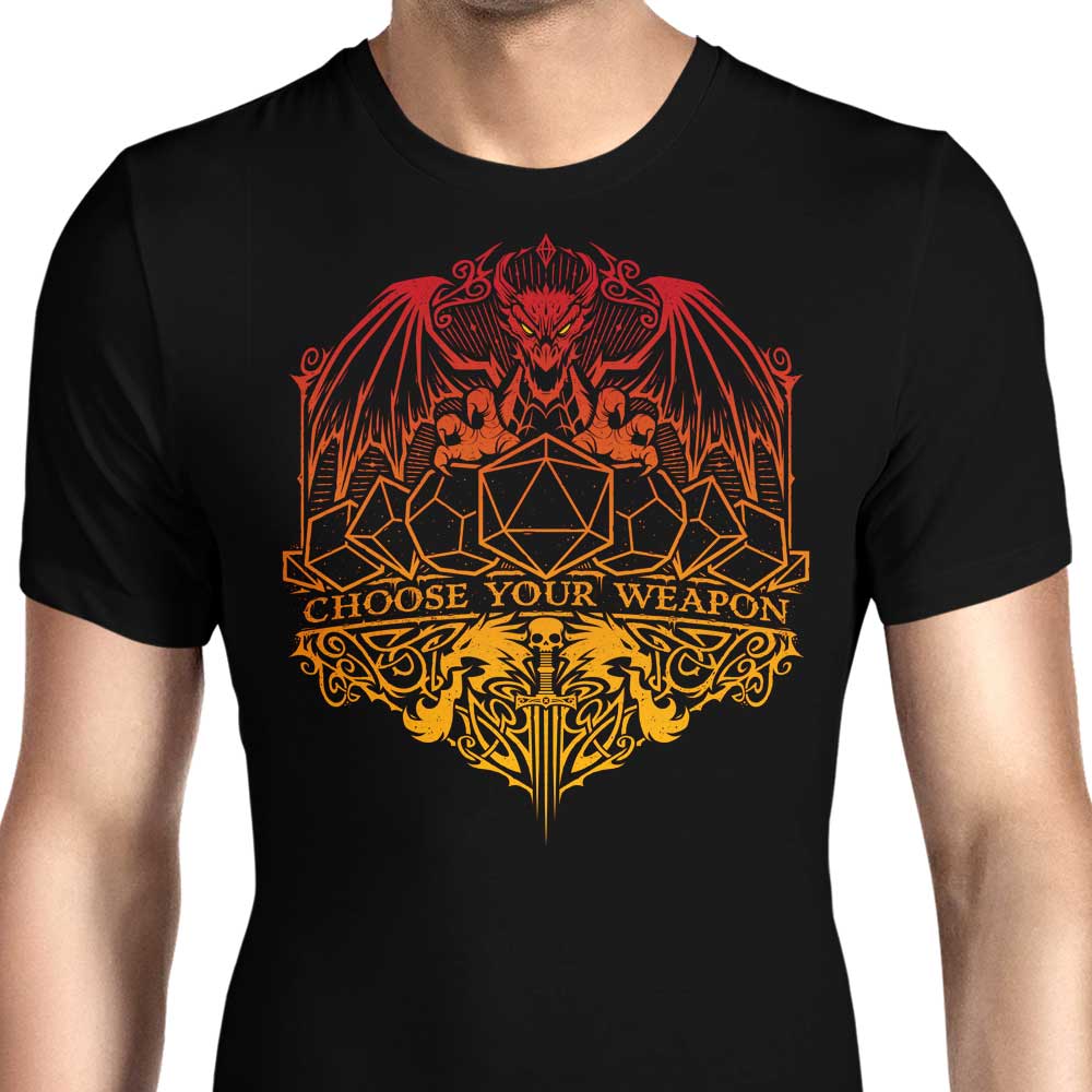 Choose Your Weapon - Men's Apparel