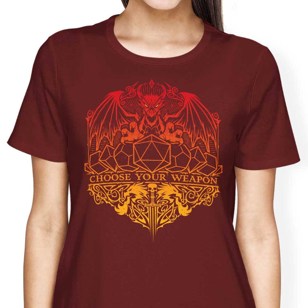 Choose Your Weapon - Women's Apparel