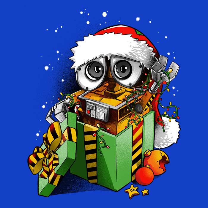 Christmas Robot - Youth Apparel