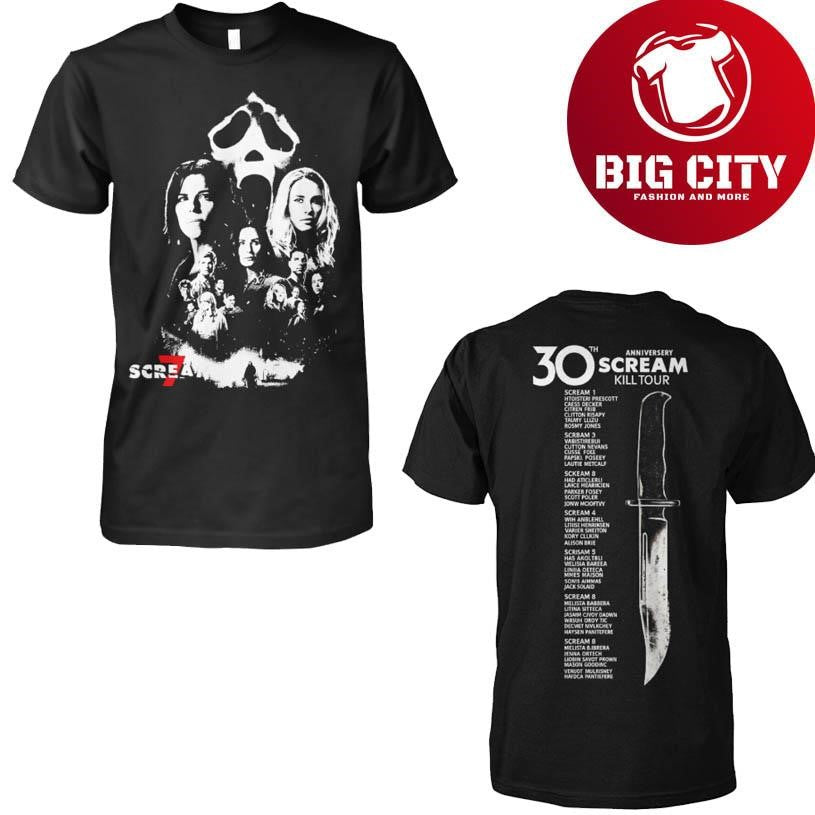 Cinemark scream 7 Two Sided Shirt Unisex