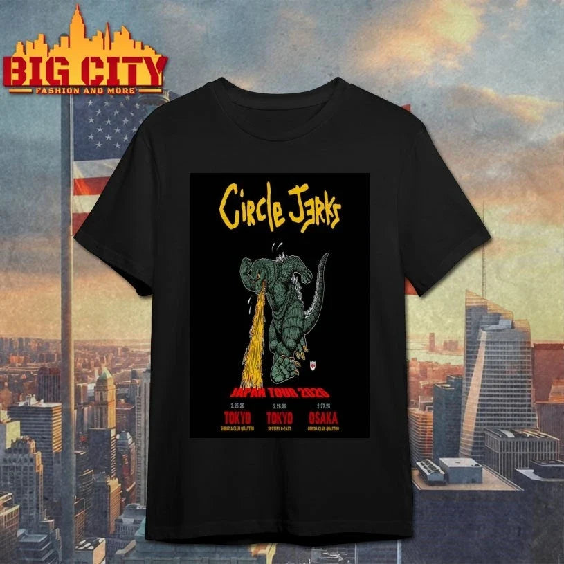 Circle Jerks Japan Tour 2026 Poster Unisex