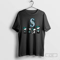 Classic 2025 The Peanuts Characters Walking Seattle Mariners T Shirts