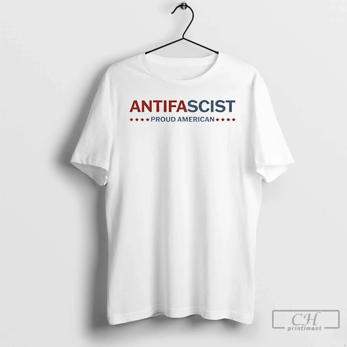 Classic Antifa Antifascist Proud American T Shirts