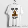 Classic Beagle I Dont Have Trust Issues Halloween T Shirts