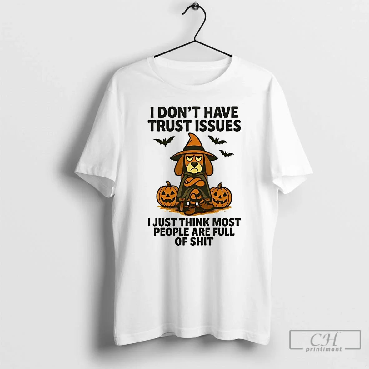 Classic Beagle I Dont Have Trust Issues Halloween T Shirts