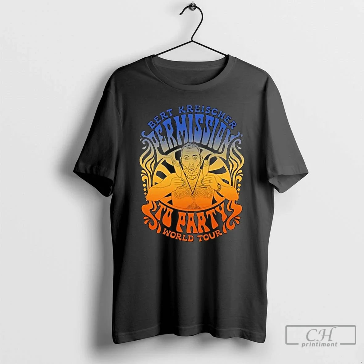 Classic Bert Kreischer Permission To Party Long Sleve T Shirts