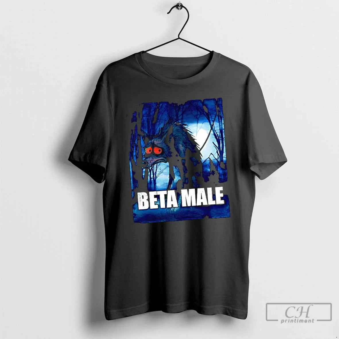 Classic Beta Wolf T Shirts