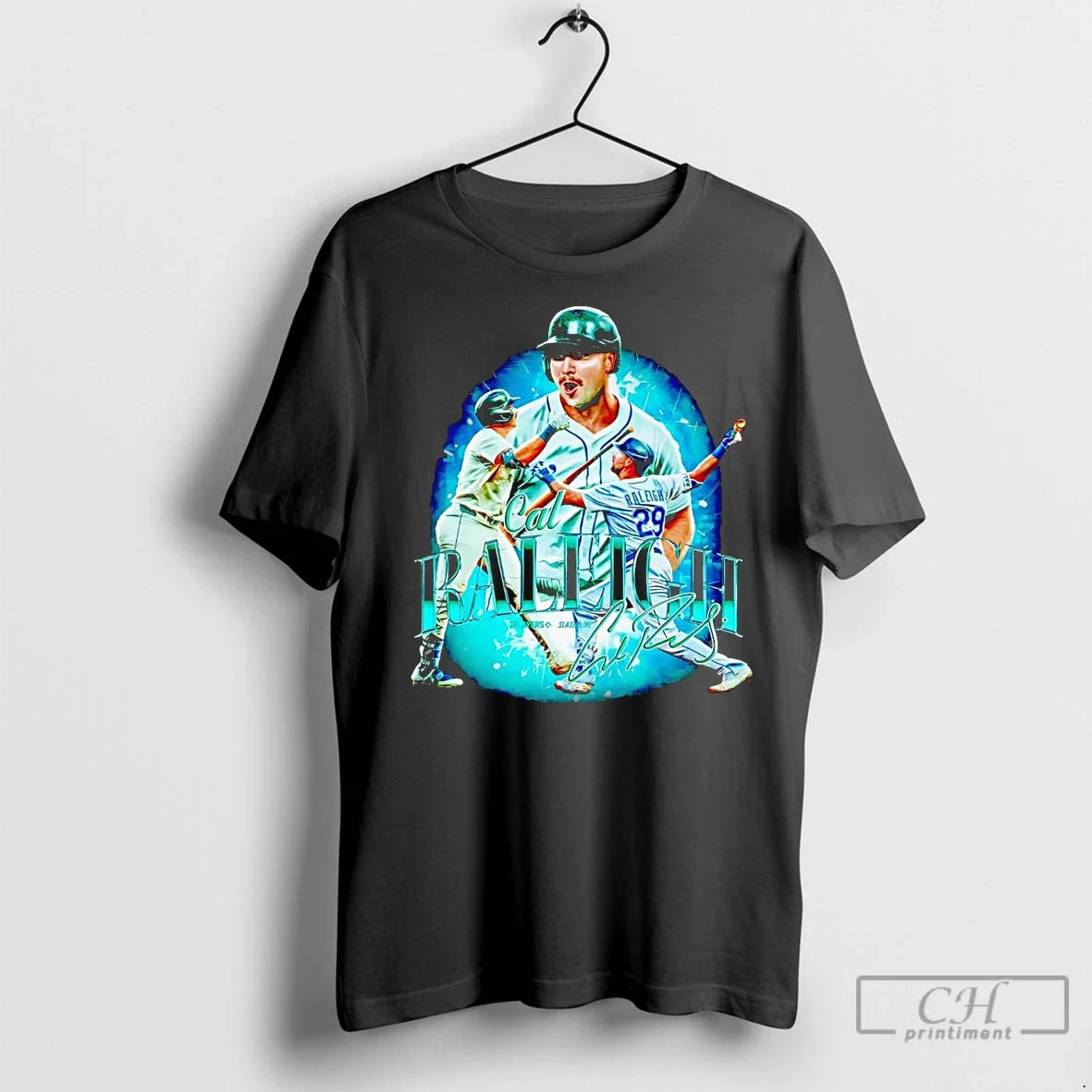 Classic Cal Raleigh Picture Collage Seattle Mariners