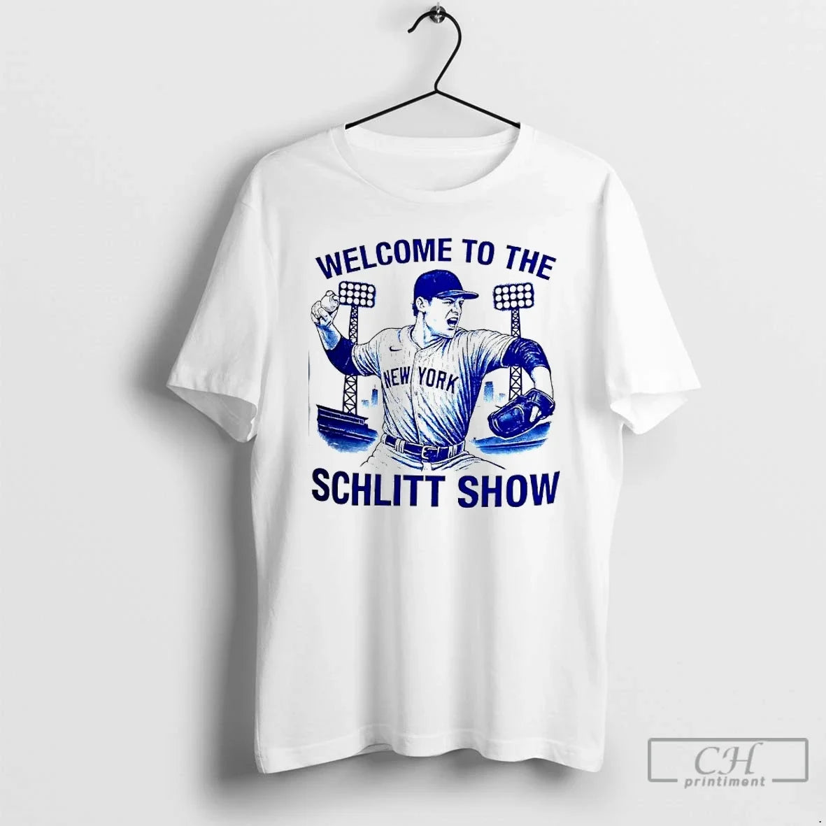 Classic Cam Schlittler New York Baseball Player Welcome To The Schlitt Show T Shirts