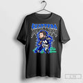 Classic Cam Skattebo Fire Caricature New York Giants