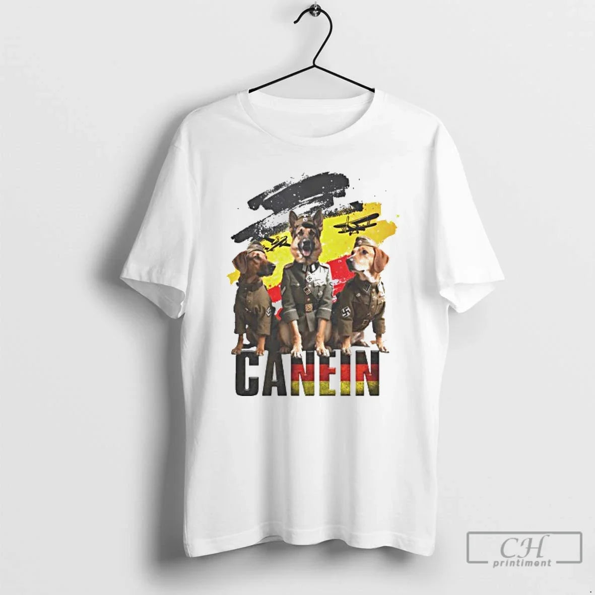 Classic Canein Nazi Germany Dogs T Shirts