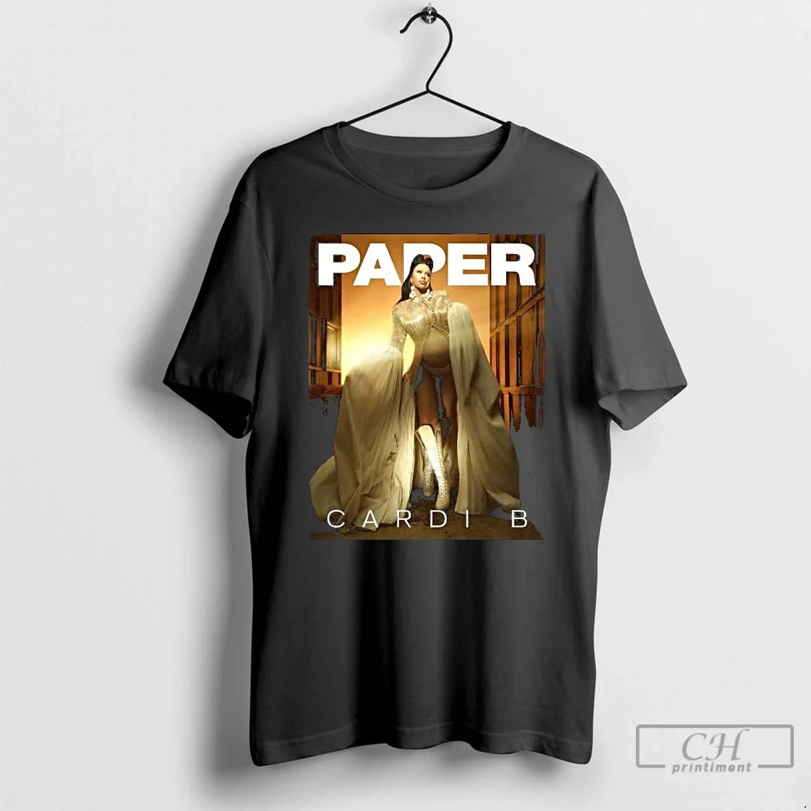 Classic Cardi B Graces The Cover Of Paper Magazine Long Sleve T Shirts