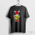 Classic Chicago Bulls X Grinch Santa Nba Christmas T Shirts
