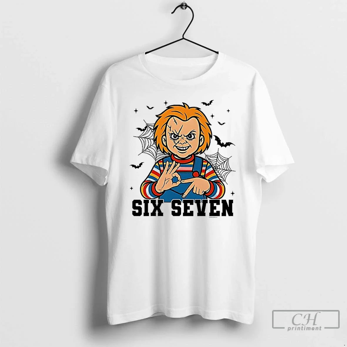 Classic Chucky Childs Play Movie 2025 Play Six Seven Horror Halloween Character T Shirts