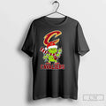 Classic Cleveland Cavaliers Christmas Grinch Santa Holiday T Shirts