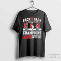 Classic Cleveland Guardians Back 2 Back Al Central Division Champions T Shirts