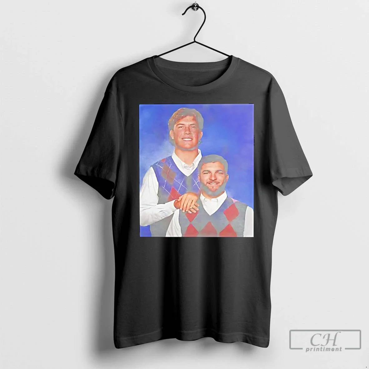 Classic Coach Dan Campbell And Quarterback Jared Goff Step Brothers