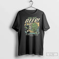 Classic Cracked Bell X Evil Genius Drink More Beer Fishing T Shirts