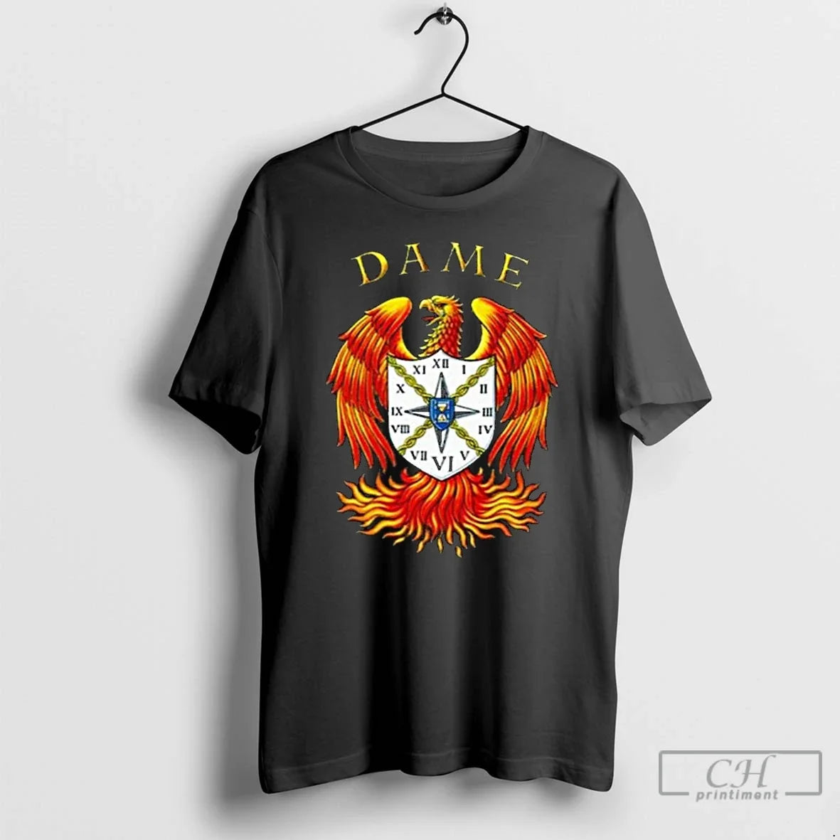 Classic Dame Logo 2025 Long Sleve T Shirts