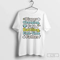Classic Diaper Changing Fart Battling First Time Father T Shirts