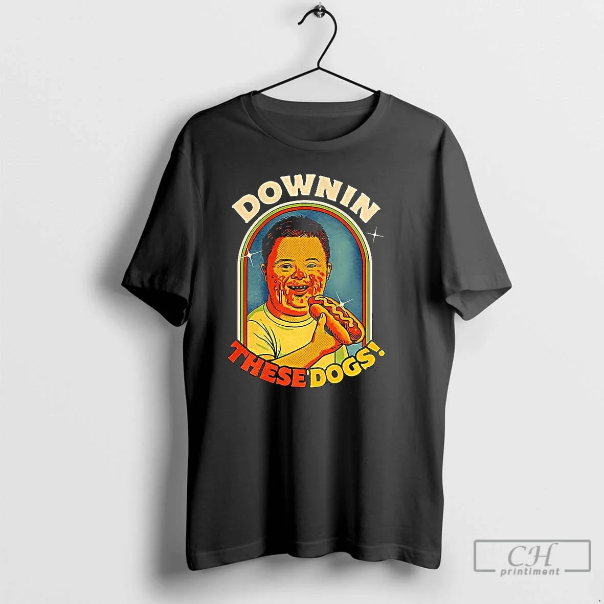 Classic Downin These Dogs Down Syndrome Parody T Shirts