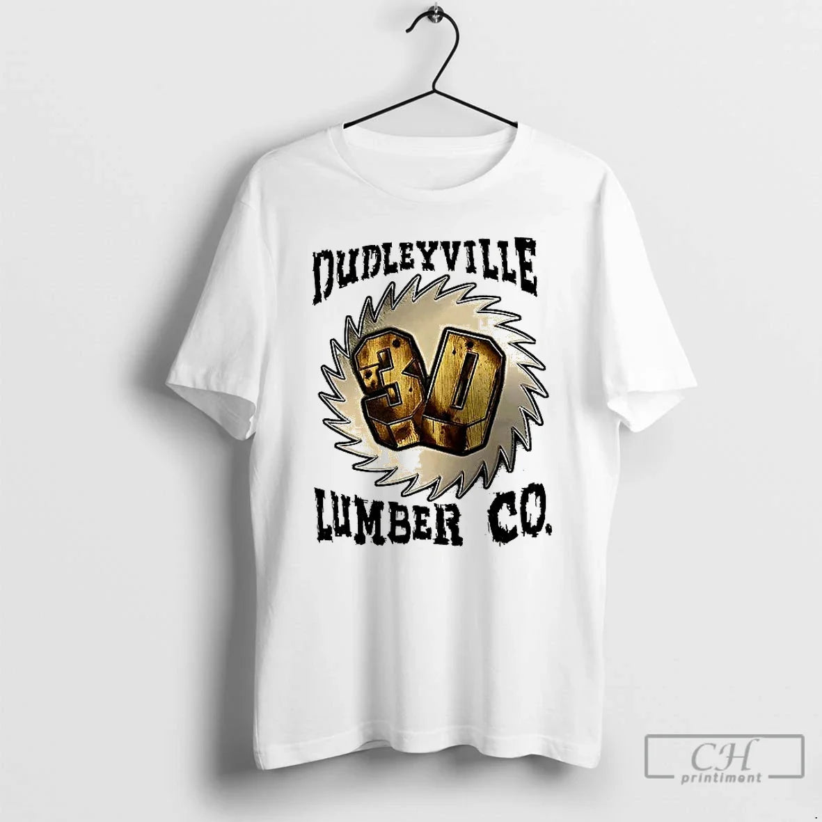 Classic Dudleyville 3d Lumber Co T Shirts
