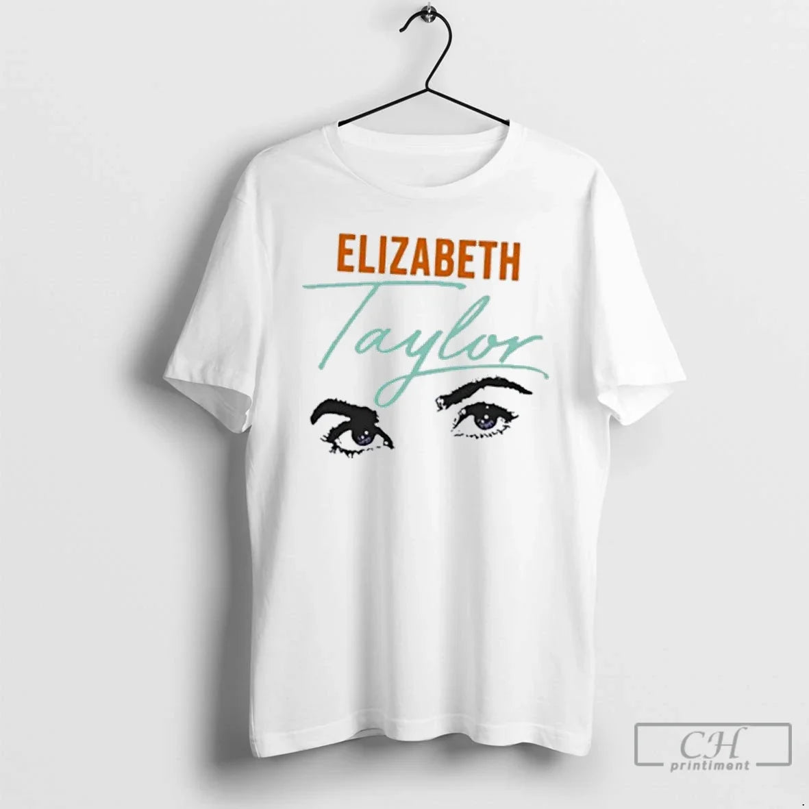 Classic Elizabeth Taylor Violet Eyes Showgirl T Shirts