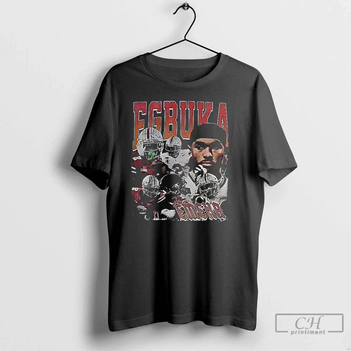 Classic Emeka Egbuka Tampa Bay Buccaneers Football Player Collage T Shirts