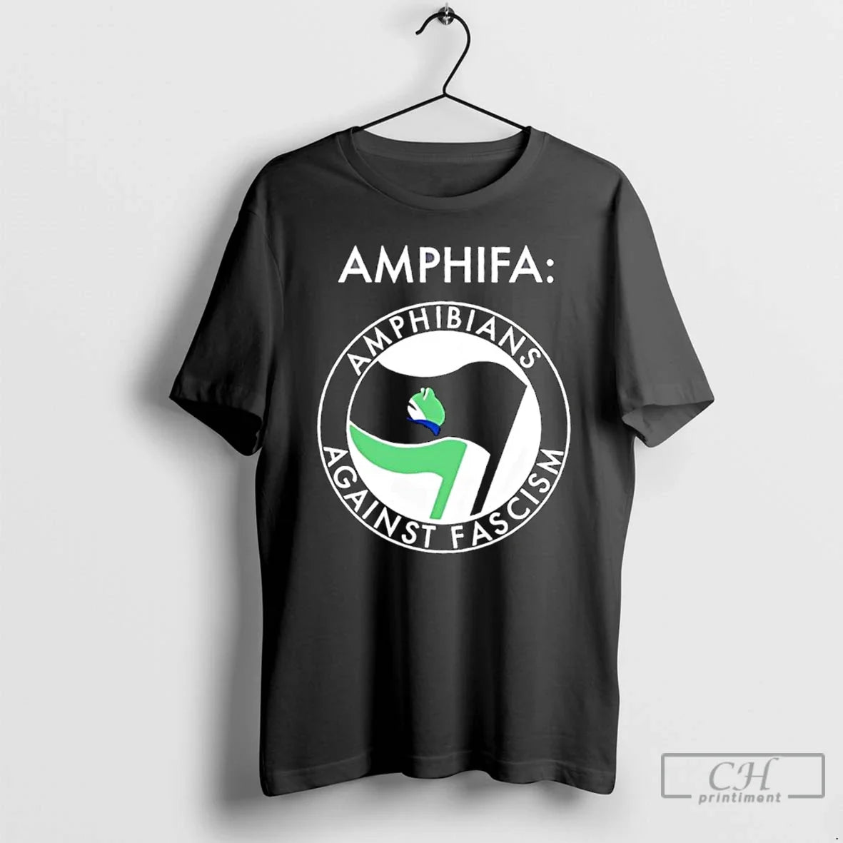 Classic Frog Amphifa Amphibians Against Fascism T Shirts