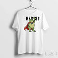 Classic Frog Resist Portland Protest Human Rights T Shirts