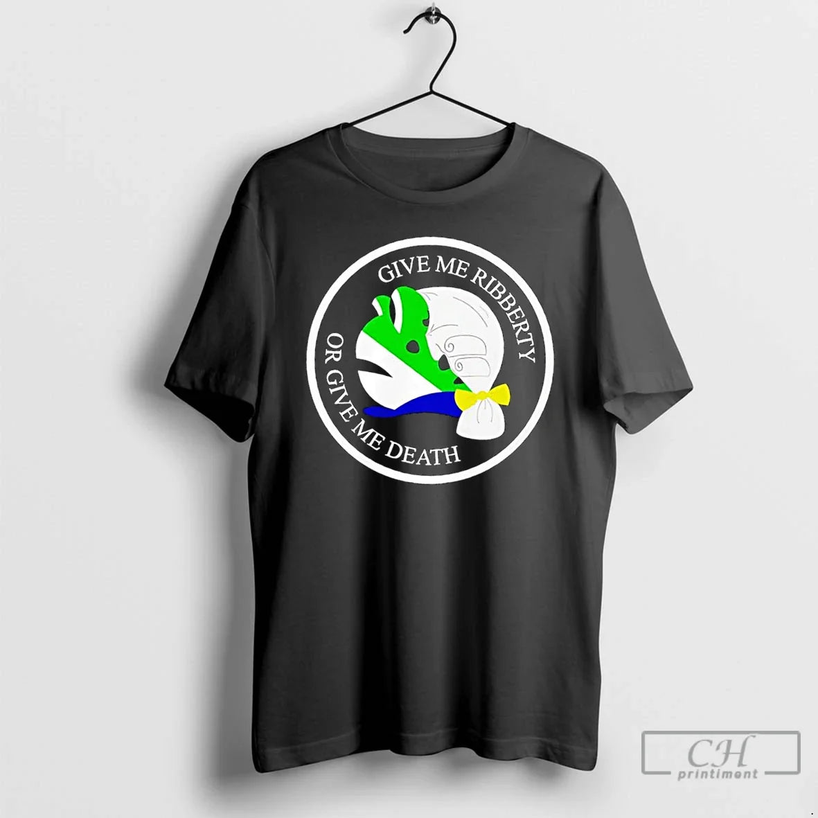 Classic Frog Wearing Judges Wig Give Me Ribberty Or Give Me Death Meme T Shirts