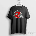Classic Georgia Bulldogs Football Go Dawgs Helmet T Shirts