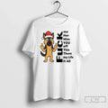 Classic German Shepherd Fuck It All Christmas T Shirts