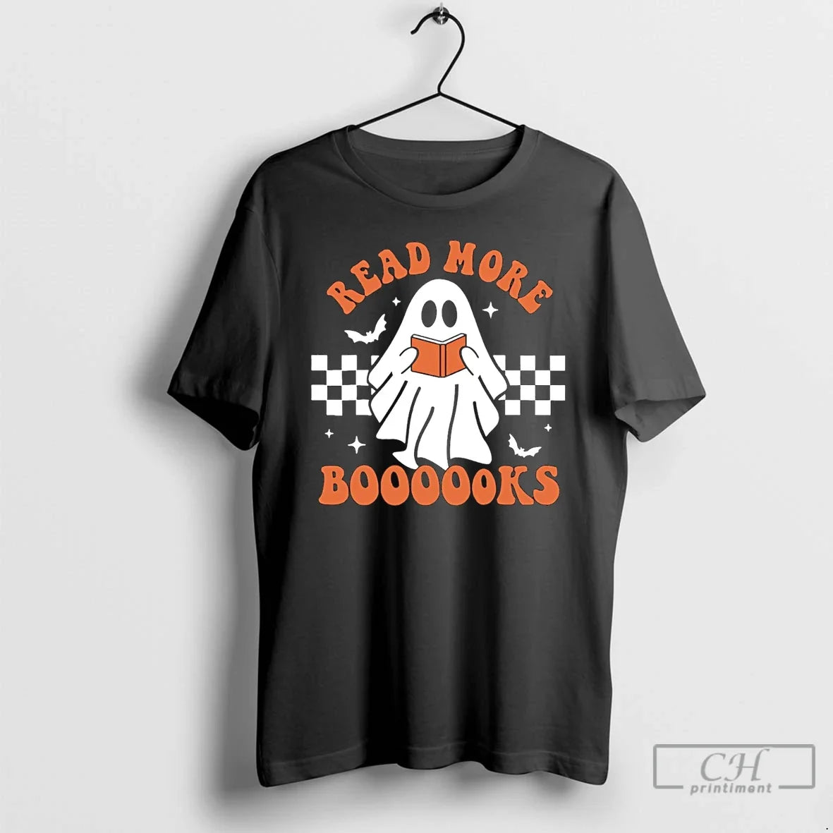Classic Ghost Reading Book Read More Books Halloween T Shirts