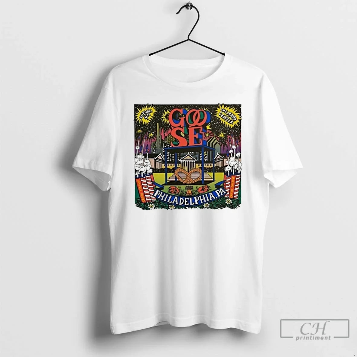 Classic Goose Oct 4 2025 Td Pavilion At The Mann In Philadelphia Pa T Shirts