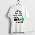 Classic Grinch Hands Rock Paper Scissors Throat Punch I Win Christmas T Shirts