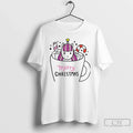 Classic Hot Cocoa Unicorn Merry Christmas White T Shirts