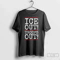Classic Ice Out Troops Out Portland Frog Anti Ice T Shirts