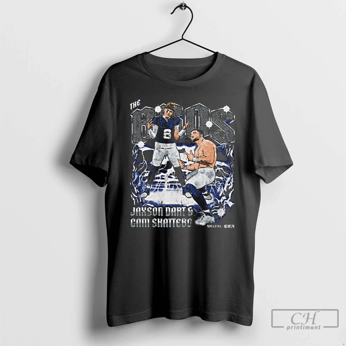Classic Jaxson Dart Cam Skattebo New York G The Bros Long Sleve T Shirts