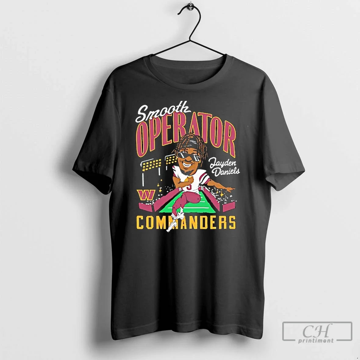 Classic Jayden Daniels Washington Commanders Logo