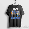 Classic Jaylon Jones And Jonathan Taylor Skyline Indianapolis Colts T Shirts