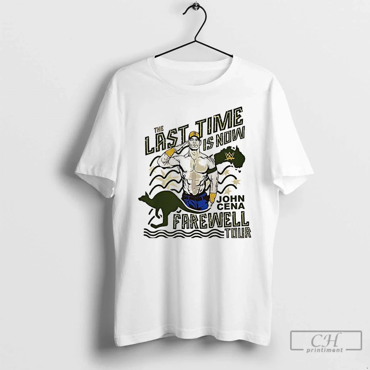 Classic John Cena Farewell Tour 2025 Perth T Shirts