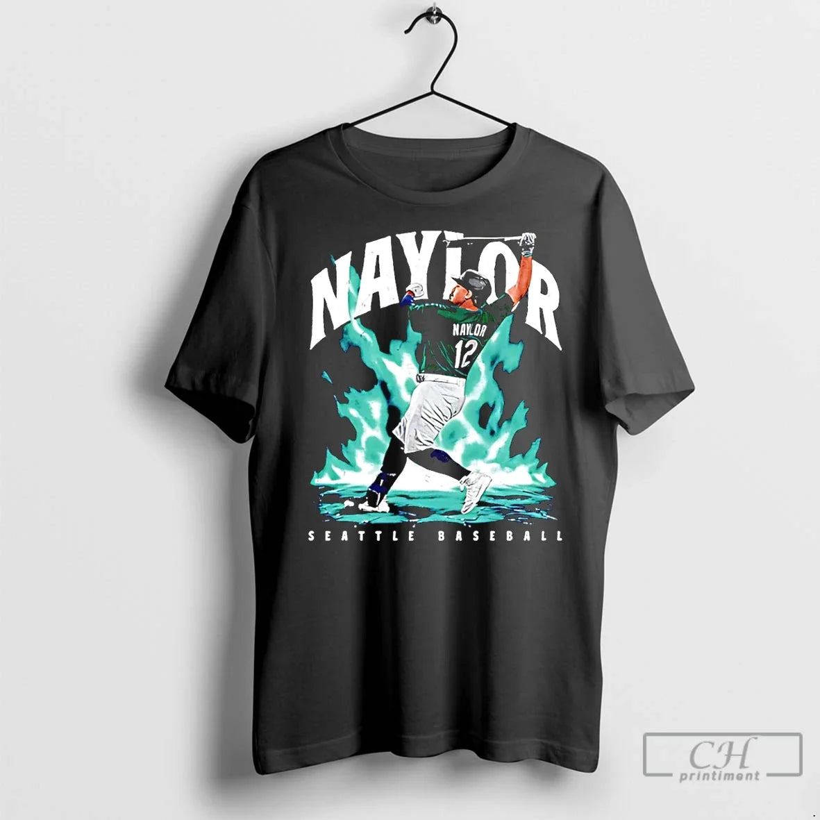 Classic Josh Naylor Seattle Mariners Aura Graphic