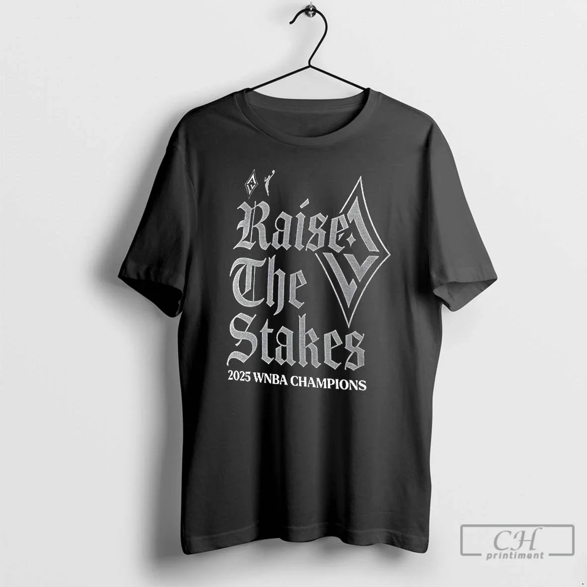 Classic Las Vegas Aces Raise The Stakes Basketball 2025 Wnba Finals Champions T Shirts