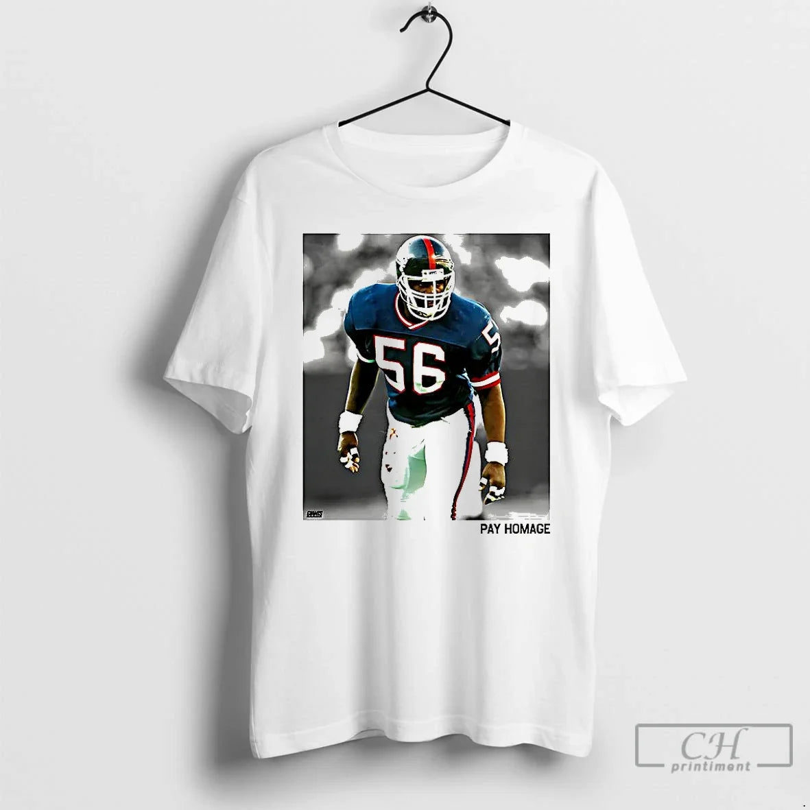 Classic Lawrence Taylor New York Giants Football Pay Homage T Shirts