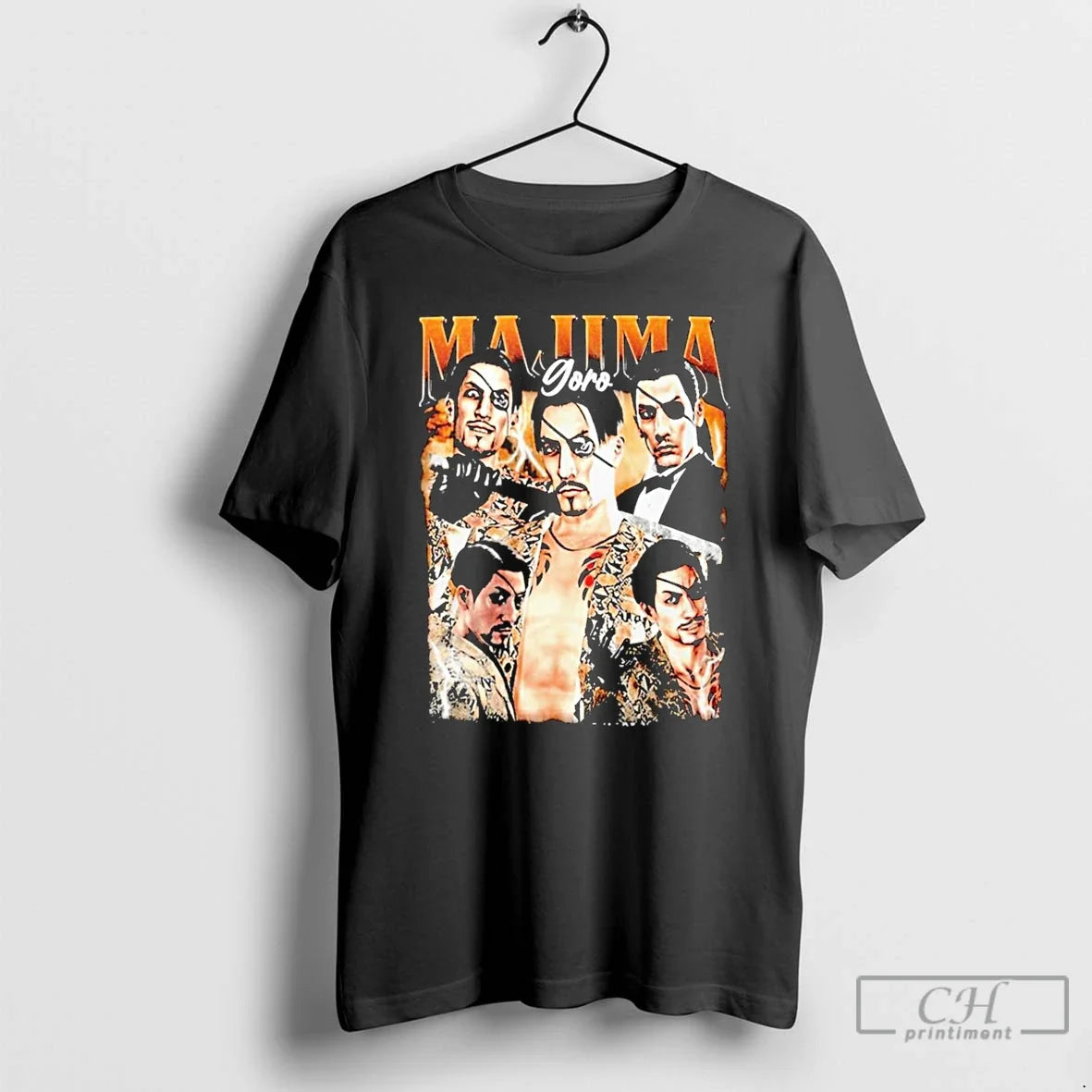 Classic Majima Goro Picture Collage T Shirts